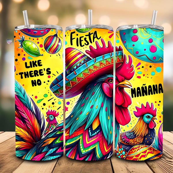 Fiesta Rooster 20oz Tumbler (Copy)