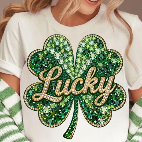 Lucky Glitter Tee
