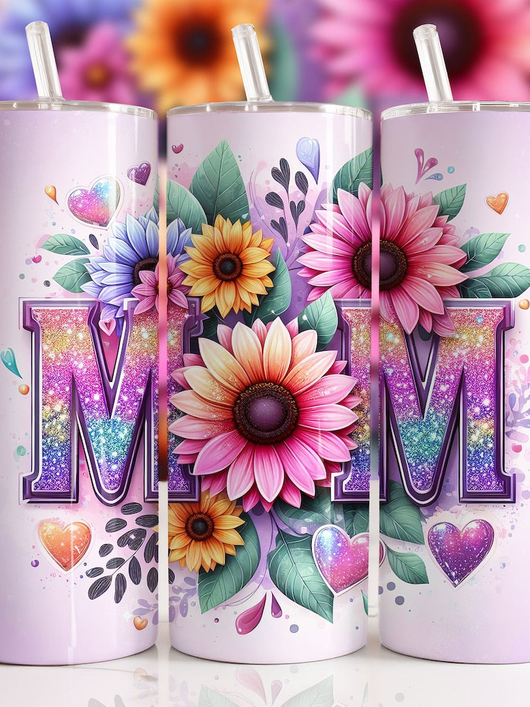 Mom colorful Tumbler