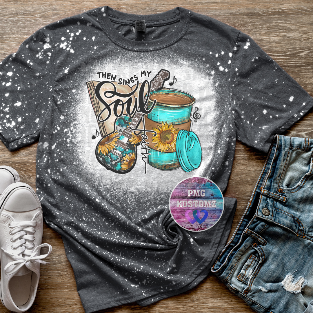 Then Sings my Soul Bleached Tee