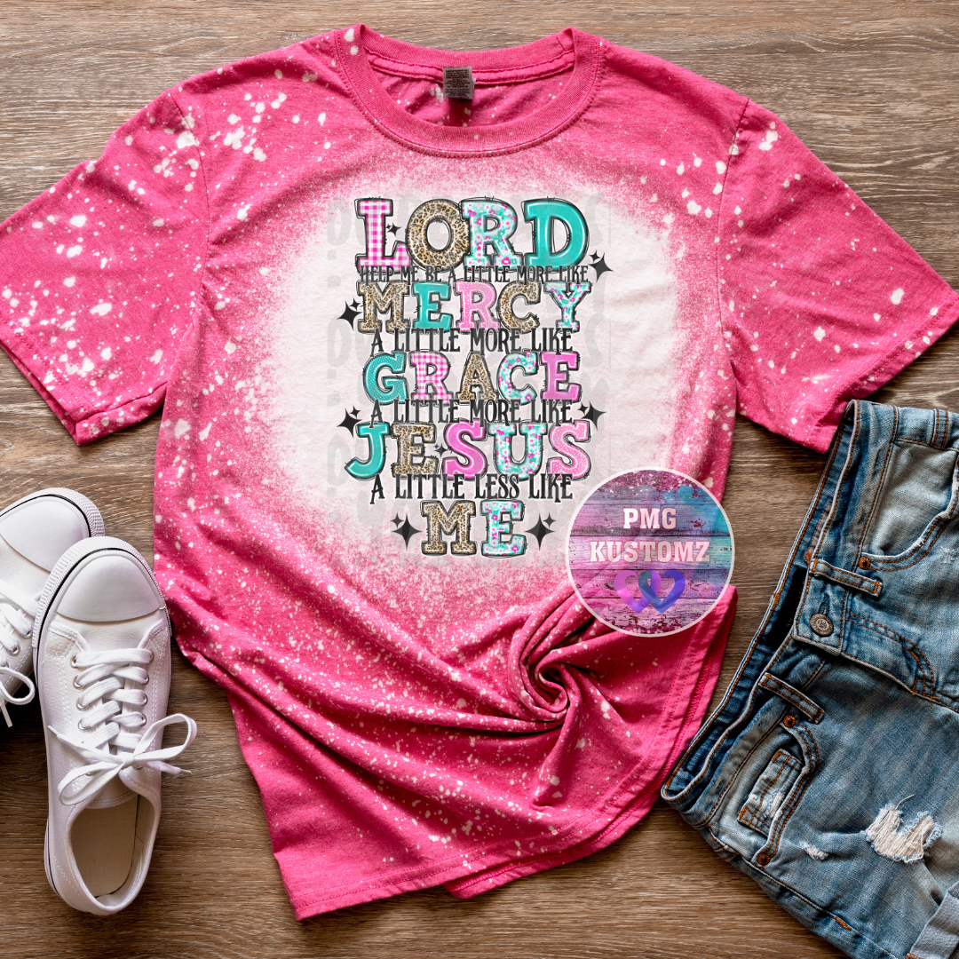 Lord Mercy Grace Bleached Tee