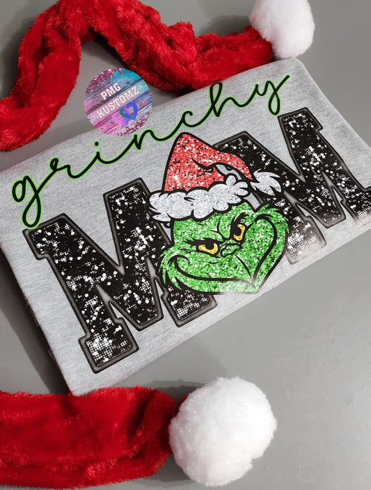 Grinchy Mom Tee