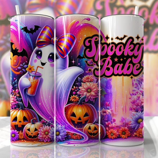 Spooky Babe 20oz Tumbler