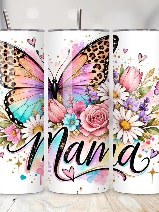 Mama Butterfly Tumbler