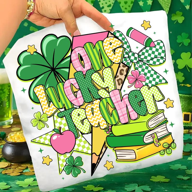 One Lucky Teacher Tee