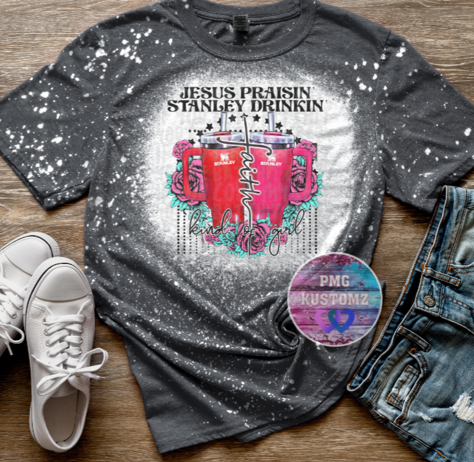 Jesus Praisin Bleach Tee