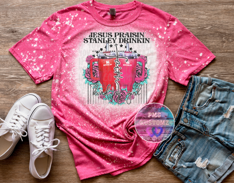 Jesus Praisin Bleach Tee